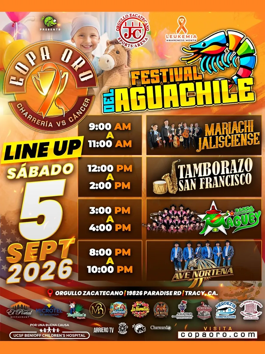 Flyer de Festival del Aguachile