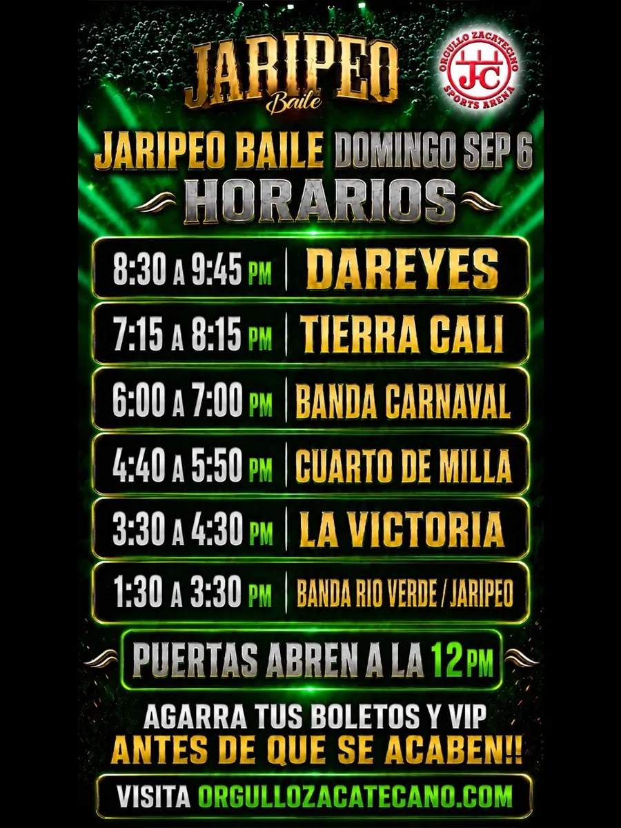 Flyer de Dareyes DLS & Más