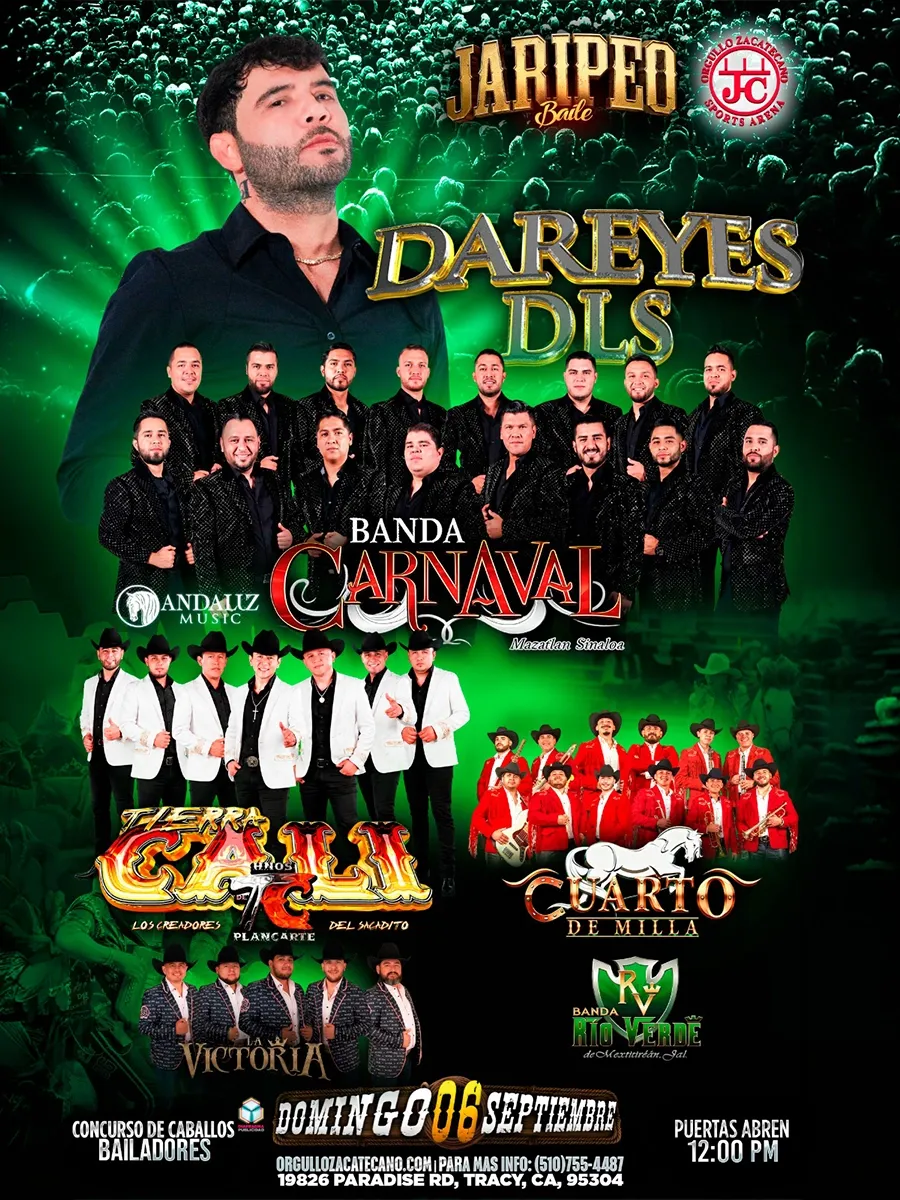 Flyer de Dareyes DLS & Más
